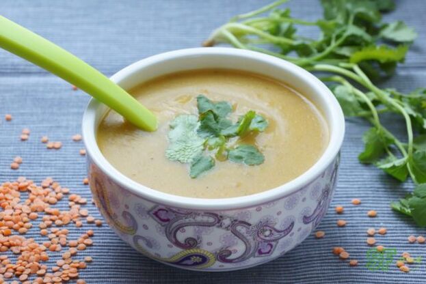 pürierte Suppe gegen Gastritis