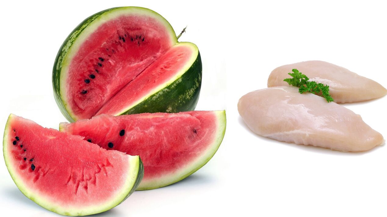 Wassermelonen-Protein-Diät