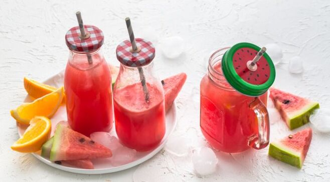 Wassermelonen-Smoothie zum Abnehmen