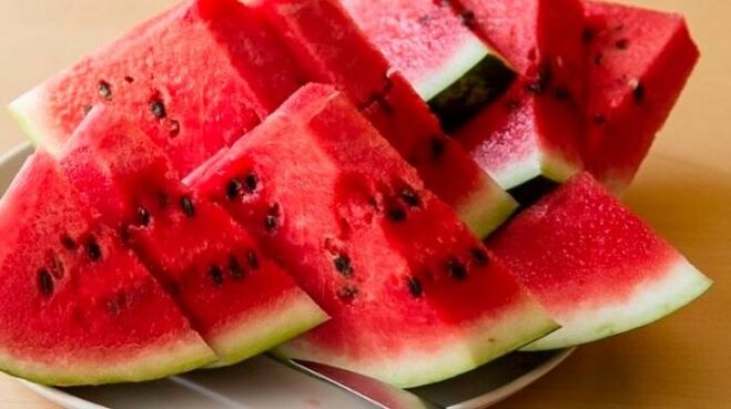 chemische Zusammensetzung der Wassermelone